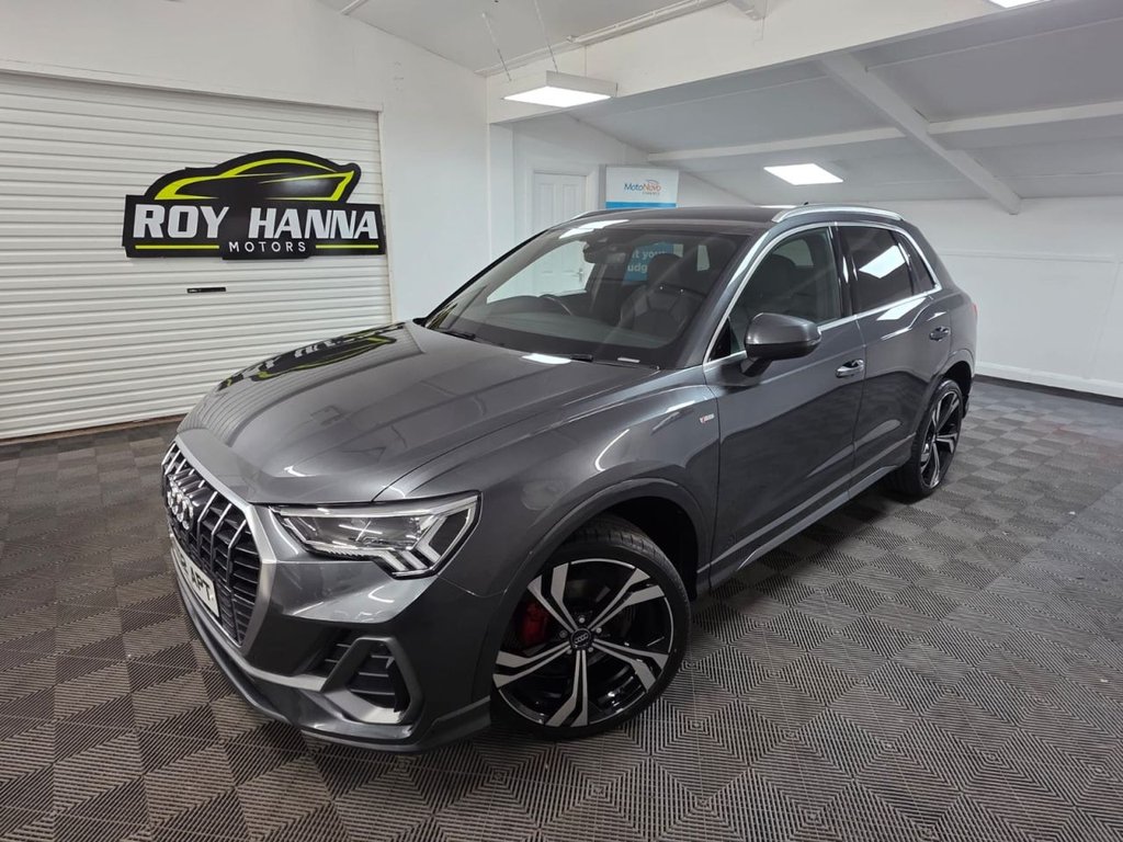 USED 2019 02 AUDI Q3 2.0 TDI 35 S line SUV 5dr Diesel S Tronic Euro 6 (s/s) (150 ps) Lane Departure