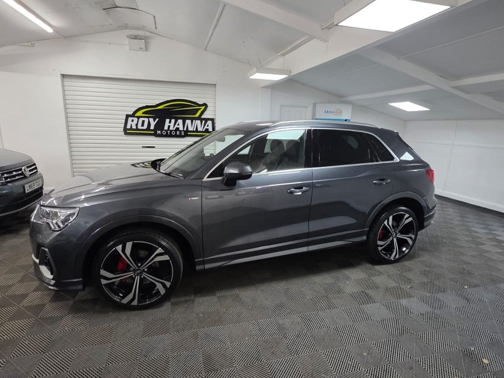 USED 2019 02 AUDI Q3 2.0 TDI 35 S line SUV 5dr Diesel S Tronic Euro 6 (s/s) (150 ps) Lane Departure