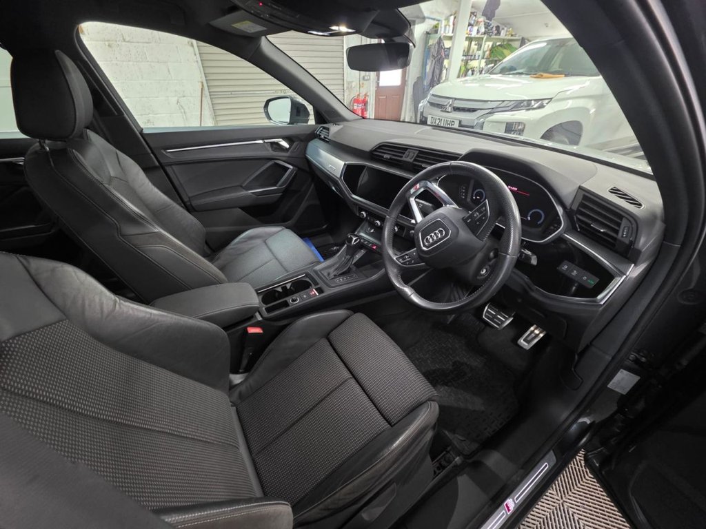 USED 2019 02 AUDI Q3 2.0 TDI 35 S line SUV 5dr Diesel S Tronic Euro 6 (s/s) (150 ps) Lane Departure
