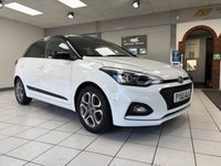 USED 2020 69 HYUNDAI I20 1.2 Play Hatchback 5dr Petrol Manual Euro 6 (s/s) (84 ps) POLAR WHITE / 6 SERVICES / TOUCHSCREEN APPLE CARPLAY & ANDROID AUTO / REAR SENSORS & REVERSING CAMERA / NAVIGATION / AUTO HIGH BEAM / LANE CONTROL