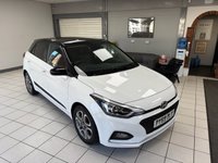 USED 2020 69 HYUNDAI I20 1.2 Play Hatchback 5dr Petrol Manual Euro 6 (s/s) (84 ps) POLAR WHITE / 6 SERVICES / TOUCHSCREEN APPLE CARPLAY & ANDROID AUTO / REAR SENSORS & REVERSING CAMERA / NAVIGATION / AUTO HIGH BEAM / LANE CONTROL