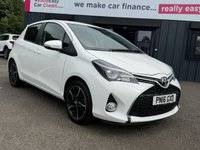 USED 2016 16 TOYOTA YARIS 1.33 Dual VVT-i Design Hatchback 5dr Petrol Manual Euro 6 (99 ps) 