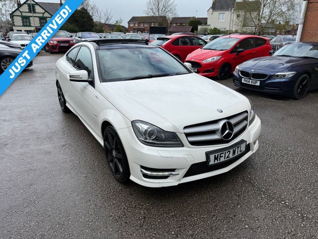 2012 C CLASS 1.8 C180 BLUEEFFICIENCY AMG SPORT COUPE 2DR PETROL G TRONIC STOP START... photo