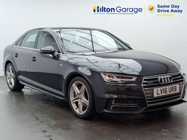 2016 16 AUDI A4 3.0 A4 S Line TDI Quattro Semi-Auto 4WD 4dr CLICK & COLLECT/ HOME DELIVERY