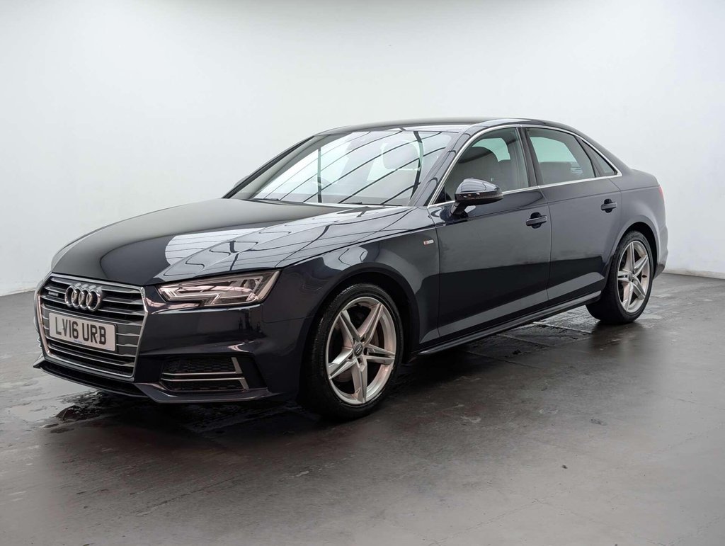 Used 2016 16 AUDI A4 3.0 A4 S Line TDI Quattro Semi-Auto 4WD 4dr CLICK & COLLECT/ HOME DELIVERY