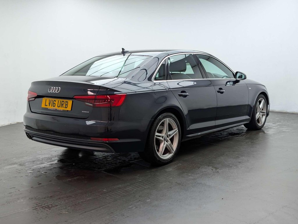 Used 2016 16 AUDI A4 3.0 A4 S Line TDI Quattro Semi-Auto 4WD 4dr CLICK & COLLECT/ HOME DELIVERY