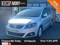 USED 2015 15 SEAT ALHAMBRA 2.0 TDI SE Lux MPV 5dr Diesel DSG Euro 5 (s/s) (177 ps) FULL SERVICE HISTORY BOOK PACK SERVICED IF REQUIRED AND A MINIMUM OF 9 MONTHS MOT WITHIN THE SALE