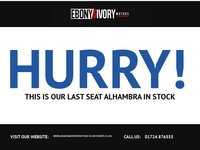 USED 2015 15 SEAT ALHAMBRA 2.0 TDI SE Lux MPV 5dr Diesel DSG Euro 5 (s/s) (177 ps) FULL SERVICE HISTORY BOOK PACK SERVICED IF REQUIRED AND A MINIMUM OF 9 MONTHS MOT WITHIN THE SALE