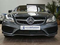 USED 2014 06 MERCEDES-BENZ E-CLASS 2.0 E200 AMG Line Cabriolet 2dr Petrol G-Tronic+ Euro 6 (s/s) (184 ps) SAT NAV AIR SCARF HEATED SEATS LEATHER INTERIOR CRUISE CONTROL PARKING SENSORS 2 OWNERS EXCELLENT SERVICE HISTORY 9 SERVICES TO 57K MILES WARRANTY