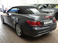 USED 2014 06 MERCEDES-BENZ E-CLASS 2.0 E200 AMG Line Cabriolet 2dr Petrol G-Tronic+ Euro 6 (s/s) (184 ps) SAT NAV AIR SCARF HEATED SEATS LEATHER INTERIOR CRUISE CONTROL PARKING SENSORS 2 OWNERS EXCELLENT SERVICE HISTORY 9 SERVICES TO 57K MILES WARRANTY