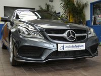 USED 2014 06 MERCEDES-BENZ E-CLASS 2.0 E200 AMG Line Cabriolet 2dr Petrol G-Tronic+ Euro 6 (s/s) (184 ps) SAT NAV AIR SCARF HEATED SEATS LEATHER INTERIOR CRUISE CONTROL PARKING SENSORS 2 OWNERS EXCELLENT SERVICE HISTORY 9 SERVICES TO 57K MILES WARRANTY