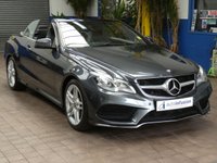 USED 2014 06 MERCEDES-BENZ E-CLASS 2.0 E200 AMG Line Cabriolet 2dr Petrol G-Tronic+ Euro 6 (s/s) (184 ps) SAT NAV AIR SCARF HEATED SEATS LEATHER INTERIOR CRUISE CONTROL PARKING SENSORS 2 OWNERS EXCELLENT SERVICE HISTORY 9 SERVICES TO 57K MILES WARRANTY