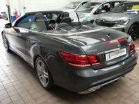 USED 2014 06 MERCEDES-BENZ E-CLASS 2.0 E200 AMG Line Cabriolet 2dr Petrol G-Tronic+ Euro 6 (s/s) (184 ps) SAT NAV AIR SCARF HEATED SEATS LEATHER INTERIOR CRUISE CONTROL PARKING SENSORS 2 OWNERS EXCELLENT SERVICE HISTORY 9 SERVICES TO 57K MILES WARRANTY