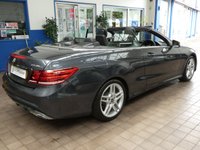 USED 2014 06 MERCEDES-BENZ E-CLASS 2.0 E200 AMG Line Cabriolet 2dr Petrol G-Tronic+ Euro 6 (s/s) (184 ps) SAT NAV AIR SCARF HEATED SEATS LEATHER INTERIOR CRUISE CONTROL PARKING SENSORS 2 OWNERS EXCELLENT SERVICE HISTORY 9 SERVICES TO 57K MILES WARRANTY