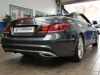 USED 2014 06 MERCEDES-BENZ E-CLASS 2.0 E200 AMG Line Cabriolet 2dr Petrol G-Tronic+ Euro 6 (s/s) (184 ps) SAT NAV AIR SCARF HEATED SEATS LEATHER INTERIOR CRUISE CONTROL PARKING SENSORS 2 OWNERS EXCELLENT SERVICE HISTORY 9 SERVICES TO 57K MILES WARRANTY