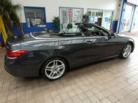USED 2014 06 MERCEDES-BENZ E-CLASS 2.0 E200 AMG Line Cabriolet 2dr Petrol G-Tronic+ Euro 6 (s/s) (184 ps) SAT NAV AIR SCARF HEATED SEATS LEATHER INTERIOR CRUISE CONTROL PARKING SENSORS 2 OWNERS EXCELLENT SERVICE HISTORY 9 SERVICES TO 57K MILES WARRANTY