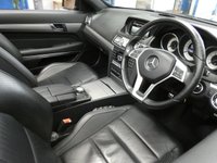 USED 2014 06 MERCEDES-BENZ E-CLASS 2.0 E200 AMG Line Cabriolet 2dr Petrol G-Tronic+ Euro 6 (s/s) (184 ps) SAT NAV AIR SCARF HEATED SEATS LEATHER INTERIOR CRUISE CONTROL PARKING SENSORS 2 OWNERS EXCELLENT SERVICE HISTORY 9 SERVICES TO 57K MILES WARRANTY