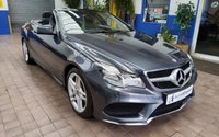USED 2014 06 MERCEDES-BENZ E-CLASS 2.0 E200 AMG Line Cabriolet 2dr Petrol G-Tronic+ Euro 6 (s/s) (184 ps) SAT NAV AIR SCARF HEATED SEATS LEATHER INTERIOR CRUISE CONTROL PARKING SENSORS 2 OWNERS EXCELLENT SERVICE HISTORY 9 SERVICES TO 57K MILES WARRANTY
