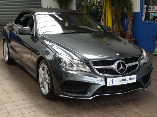 2014 06 Mercedes-Benz E-Class 2.0 E200 AMG Line Cabriolet 2dr Petrol G-Tronic+ Euro 6 (s/s) (184 ps)