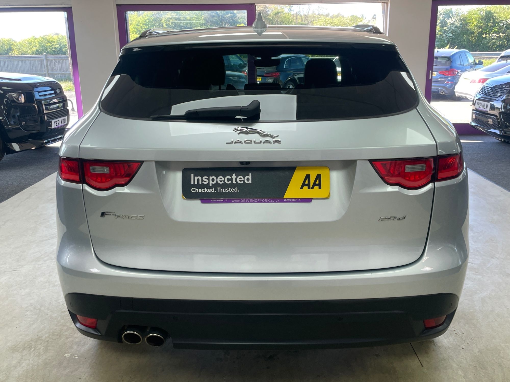 USED 2019 19 JAGUAR F-PACE 2.0 D180 R-Sport SUV 5dr Diesel Auto Euro 6 (s/s) (180 ps) 