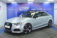 USED 2019 19 AUDI A3 2.0 TDI 35 Black Edition Saloon 4dr Diesel S Tronic Euro 6 (s/s) (150 ps) PANORAMIC SUNROOF