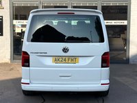 USED 2024 24 VOLKSWAGEN TRANSPORTER T6.1 2.0 TDI 150PS EU6 T32 DSG 7 SPEED AUTOMATIC SWB KOMBI 6 SEAT CREW VAN SPORTLINE PACK * TWIN ELECTRIC SLIDING DOORS * LED HEADLAMPS * DETACHABLE TOWBAR