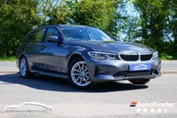 USED 2021 71 BMW 3 SERIES 2.0 320i SE Pro Touring 5dr Petrol Auto Euro 6 (s/s) (184 ps) MINERAL GREY METALLIC PAINTWORK + VIRTUAL DASH + CARPLY + REAR CAMERA