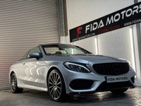 USED 2018 68 MERCEDES-BENZ C-CLASS 2.0 C200 AMG Line (Premium Plus) Cabriolet 2dr Petrol G-Tronic+ Euro 6 (s/s) (184 ps) FINANCE+DRIVE AWAY SAME SAY