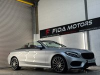 USED 2018 68 MERCEDES-BENZ C-CLASS 2.0 C200 AMG Line (Premium Plus) Cabriolet 2dr Petrol G-Tronic+ Euro 6 (s/s) (184 ps) FINANCE+DRIVE AWAY SAME SAY