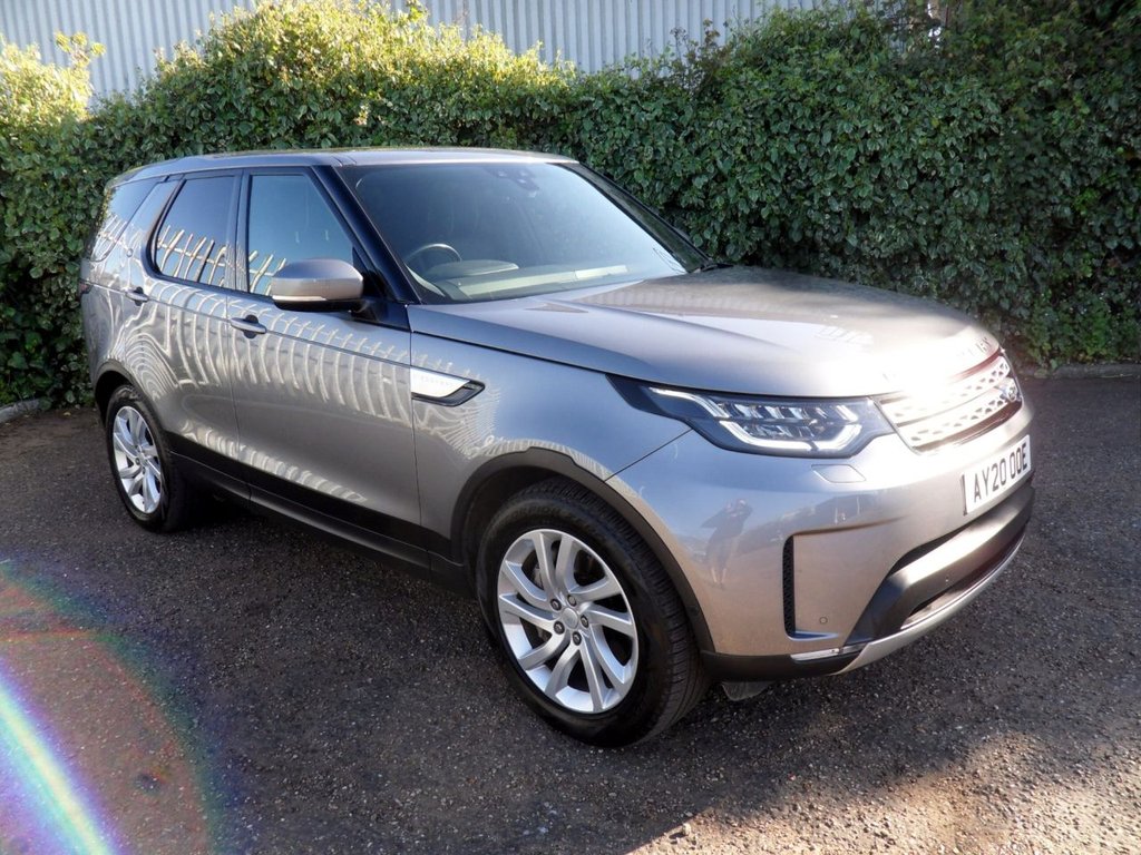 USED 2020 20 LAND ROVER DISCOVERY 3.0 SD V6 HSE SUV 5dr Diesel Auto 4WD Euro 6 (s/s) (306 ps) Low Mileage Pan Roof Meridian Audio