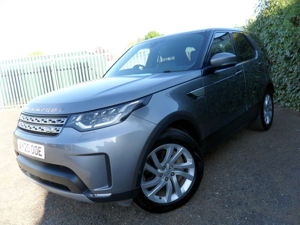 USED 2020 20 LAND ROVER DISCOVERY 3.0 SD V6 HSE SUV 5dr Diesel Auto 4WD Euro 6 (s/s) (306 ps) Low Mileage Pan Roof Meridian Audio