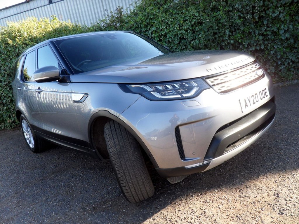 USED 2020 20 LAND ROVER DISCOVERY 3.0 SD V6 HSE SUV 5dr Diesel Auto 4WD Euro 6 (s/s) (306 ps) Low Mileage Pan Roof Meridian Audio