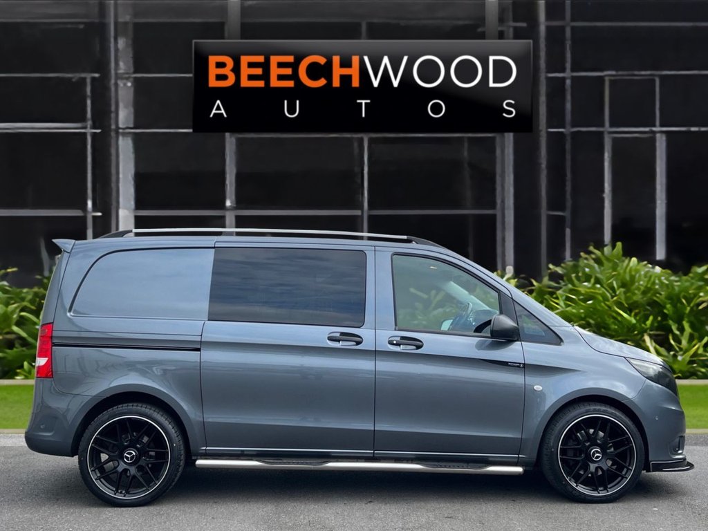 USED 2018 67 MERCEDES-BENZ VITO 2.1 119 CDI BlueTEC Sport Crew Van Double Cab 5dr Diesel G-Tronic+ RWD L1 Euro 6 (s/s) (190 ps) 