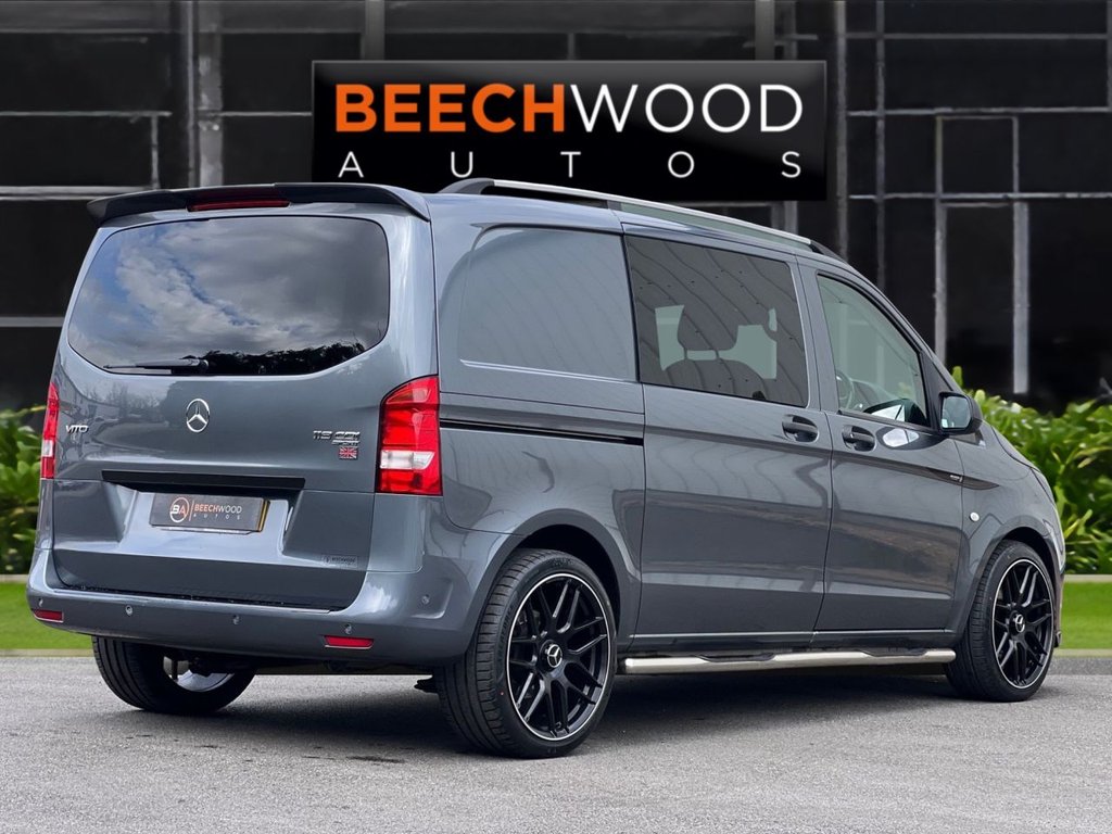 USED 2018 67 MERCEDES-BENZ VITO 2.1 119 CDI BlueTEC Sport Crew Van Double Cab 5dr Diesel G-Tronic+ RWD L1 Euro 6 (s/s) (190 ps) 