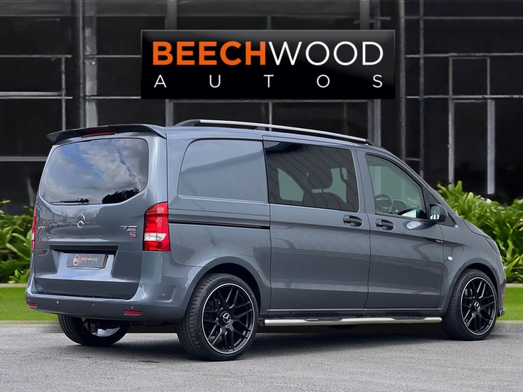 USED 2018 67 MERCEDES-BENZ VITO 2.1 119 CDI BlueTEC Sport Crew Van Double Cab 5dr Diesel G-Tronic+ RWD L1 Euro 6 (s/s) (190 ps) 
