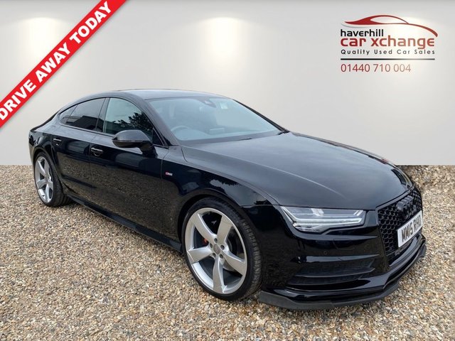 View our Audi A7 3.0 BiTDI V6 Black Edition Sportback 5dr Diesel Tiptronic quattro Euro 6 (s/s) (320 ps)