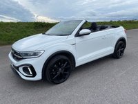 USED 2023 23 VOLKSWAGEN T-ROC 1.5 TSI R-Line Convertible 2dr Petrol DSG 2WD Euro 6 (s/s) (150 ps) ONE OWNER - HEATED SEATS - HEATED STEERING WHEEL - NAVIGATION MEDIA - ONLY 16,000 MILES - REAR CAMERA