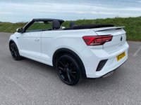 USED 2023 23 VOLKSWAGEN T-ROC 1.5 TSI R-Line Convertible 2dr Petrol DSG 2WD Euro 6 (s/s) (150 ps) ONE OWNER - HEATED SEATS - HEATED STEERING WHEEL - NAVIGATION MEDIA - ONLY 16,000 MILES - REAR CAMERA