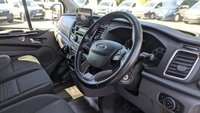 USED 2021 21 FORD TRANSIT CUSTOM L1 H1 Limited Tdci 130 PS Premium SWB With Air Conditioning, Electric Pack, Sat Nav, Ply Lining, Bulkhead, Parking Sensors, Adaptive Cruise Control,Alloy Wheels, Rain Sensors Wipers, Heated Screen, Cruise control and much more finished in 