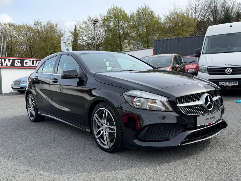 USED 2016 16 MERCEDES-BENZ A-CLASS 2.1 A220d AMG Line Hatchback 5dr Diesel 7G-DCT Euro 6 (s/s) (177 ps) SAT NAV & REVERSE CAMERA