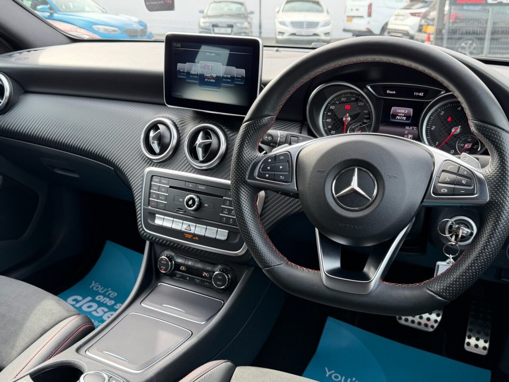USED 2016 16 MERCEDES-BENZ A-CLASS 2.1 A220d AMG Line Hatchback 5dr Diesel 7G-DCT Euro 6 (s/s) (177 ps) SAT NAV & REVERSE CAMERA
