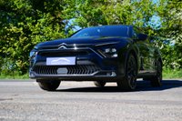 USED 2023 23 CITROEN C5 X 1.2 PureTech Shine Plus Hatchback 5dr Petrol EAT8 Euro 6 (s/s) (130 ps) PERLA NERA BLACK METALLIC PAINTWORK + 360 CAMERA + CARPLAY + HEATED SEATS