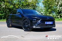 USED 2023 23 CITROEN C5 X 1.2 PureTech Shine Plus Hatchback 5dr Petrol EAT8 Euro 6 (s/s) (130 ps) PERLA NERA BLACK METALLIC PAINTWORK + 360 CAMERA + CARPLAY + HEATED SEATS