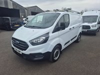 USED 2018 18 FORD TRANSIT CUSTOM 2.0 320 EcoBlue Panel Van 5dr Diesel Manual L1 H1 Euro 6 (105 ps) SERVICE HISTORY