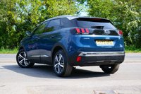 USED 2022 72 PEUGEOT 3008 1.2 PureTech Allure Premium + SUV 5dr Petrol Manual Euro 6 (s/s) (130 ps) CELEBES BLUE METALLIC PAINTWORK + REVERSE CAMERA + APPLE CARPLAY