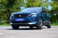 USED 2022 72 PEUGEOT 3008 1.2 PureTech Allure Premium + SUV 5dr Petrol Manual Euro 6 (s/s) (130 ps) CELEBES BLUE METALLIC PAINTWORK + REVERSE CAMERA + APPLE CARPLAY