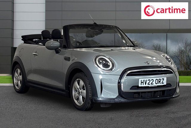 View our MINI Convertible 1.5 Cooper Classic Convertible 2dr Petrol Manual Euro 6 (s/s) (136 ps) Rear Park Distance Control, Apple CarPlay, Convertible Pack, Touchscreen, 15In Alloys