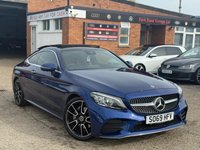 USED 2020 69 MERCEDES-BENZ C CLASS 2.0 C220d AMG Line (Premium Plus) G-Tronic+ Euro 6 (s/s) 2dr FULL HISTORY/TOP SPEC