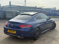 USED 2020 69 MERCEDES-BENZ C CLASS 2.0 C220d AMG Line (Premium Plus) G-Tronic+ Euro 6 (s/s) 2dr FULL HISTORY/TOP SPEC