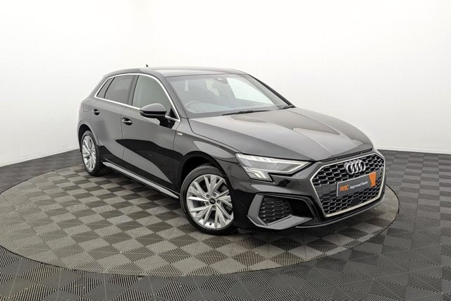 2022 22 AUDI A3 1.4 TFSIe 40 S line Sportback 5dr Petrol Plug-in Hybrid S Tronic Euro 6 (s/s) 13kWh (204 ps) Sat Nav, Car Play, Sensors